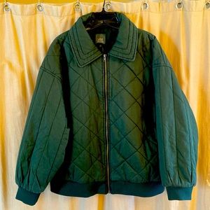Wild Fable quilted green jacket size medium